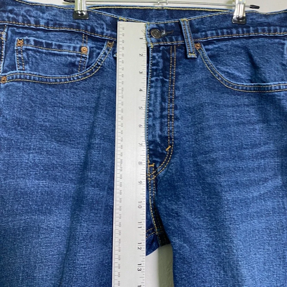 Vintage Levis 505 Dark Wash Mens 34x30 Straight Leg Everyday‎ Casual Western